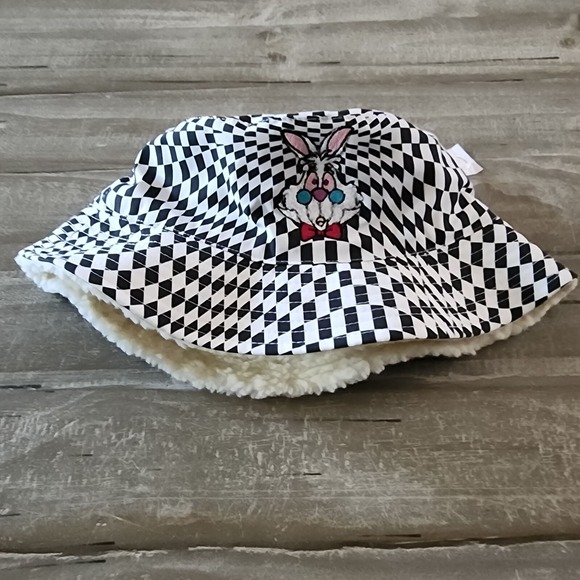Disney Store Alice in Wonderland White Rabbit ( Nivins ) Adult Bucket Hat NWT - Picture 7 of 14